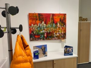 Ausstellung in der Sparda-Bank Neuss